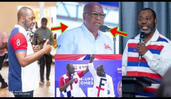 NAPO Mistakenly Campaigns 4 Mahama: NPP Members Reacted As NAPO Mistakenly Campaigns For John Mahama