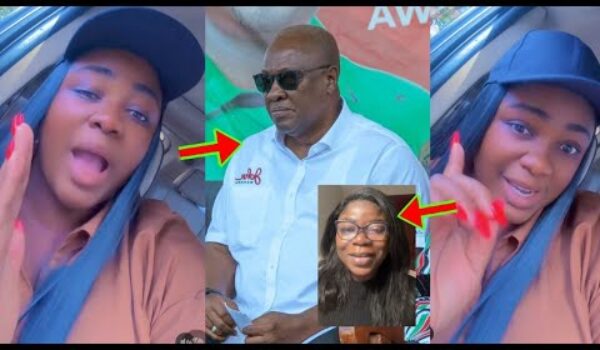 See How Tracey Boakye Is Campaigning For Mahama As Vim Lady Bl@sts Mahama