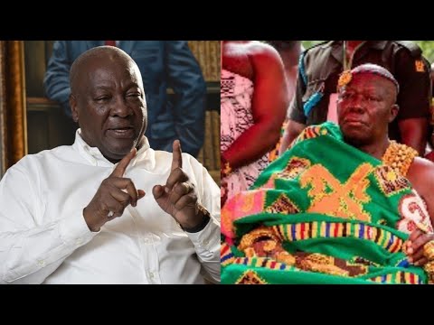 Read more about the article Otumfuo Sh0cked As John Mahama W!cked Plans Against Him Le@ks