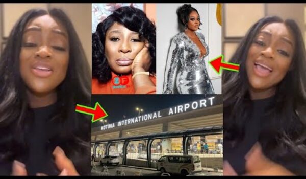 They Bought A Fake Ticket For Us, Jackie Appiah, Gloria Sarfo Hot At Airport Over Fake Flight Ticket