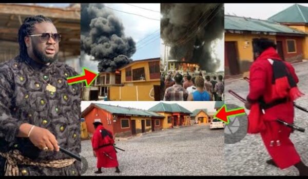 Breaking: Ɛgya da Ajagurajah fie, As Ajagurajah Can’t Control Himself