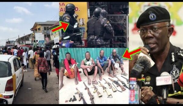Lapaz Daylight Robbery: Good News As IGP Dampare Speaks About The Arrest Of The Suspects