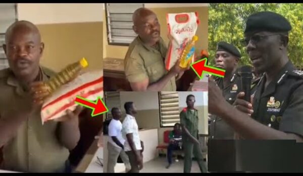 5kg Rice And Oil Landed UCC Security officer In Hot Trouble As Authorities Picked Him Up
