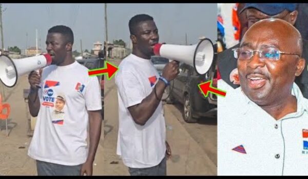 See How Kwaku Manu Is Hilariously Campaigning For The Ruling Government