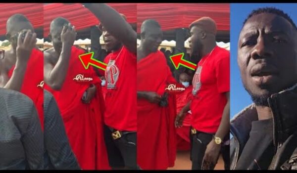 Aniwuo Ne Fɛreɛ Nti See How Bill Asamoah Is Sweating As He Meets Dr Likee One On One