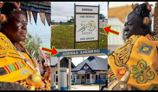 Watch Surprise Moment Otumfuo Asantehene Osei Tutu II Arrives In Dormaa For A Private Meeting