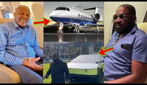 Pressure Wɔ Krom As Ibrahim Mahama Buys Another Brand New Private Jet, Check The Interior