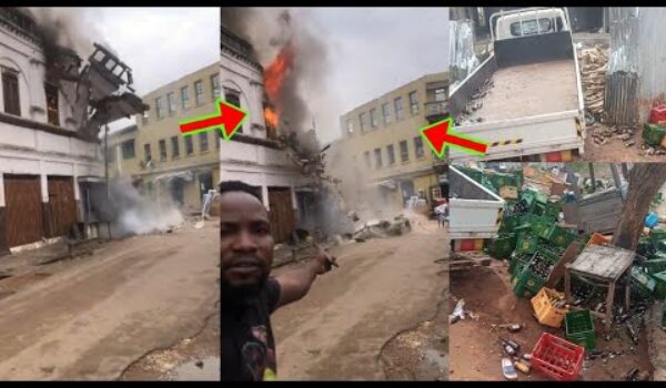 Sh0cking Video Of How This Kia Rhino K!lled Wøman And Her Children As F!re Starts Destr0ying Secondi