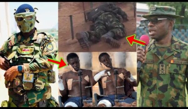 Act!on Video: Gh Military Man Sev£rely Whipped A Nigerian Soldier In A Military Boxing Game