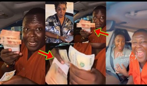 Gh¢13k Gift: Abusua Ɛntwamu, Tie! Chez Amis Akyɛkɛ Owner Gifts Oheneba Jude More Than 13,000 Cedis
