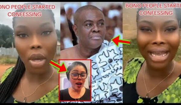 Woyɛ Foo Paa, Wo Mpɛ Nokorɛ, Bono Lady Fires Dormaahene As She Exp0ses Nonsense Going On In Bono