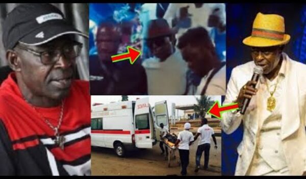 Legendary Amakye Dede Cøllapsed On Stage, He Reportedly Had An Acc!dent But Still Wanted To Perform