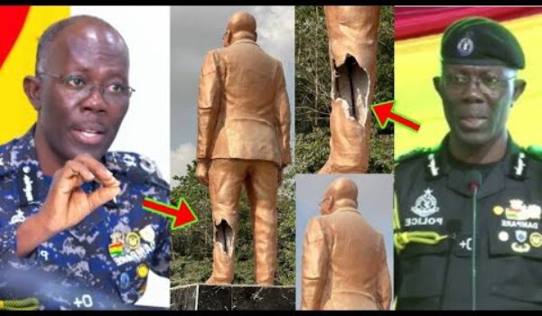 See What IGP Dampare Is Boldly Telling Nana Addo Over His Statue