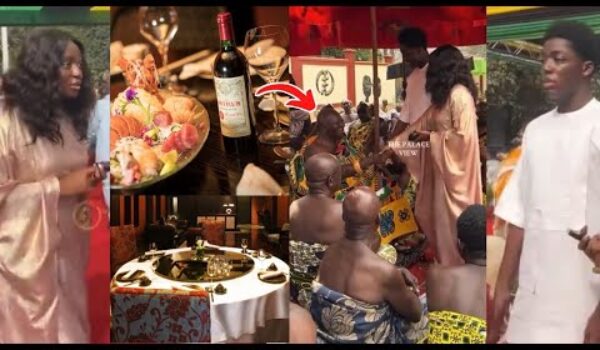 See How Otumfuo And His Children Celebrates Their Christmas, Ghanaians Reacted