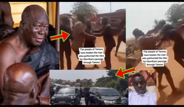 Kumasi Tanoso F!ght: Watch The F!ght Going On At Tanoso Because Of Asantehene Otumfuo
