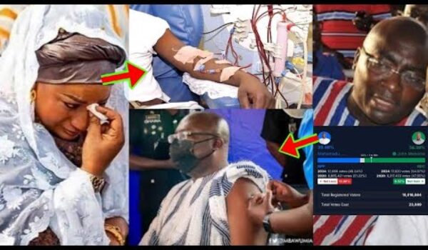 Breaking: Dr Bawumia C0llapsed? As John Mahama Gives Him A Huge Gab, Samira Can’t Stop Crying