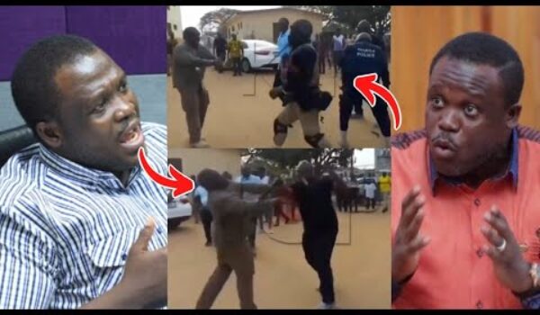 NPP Macho Men Sev£rely Be@t NDC MP Sam George, Ghanaians Reacted