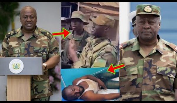 Prz Elect John Mahama Thre@tens The Military Men Who Ass@ulted & K!lled People During The Elections