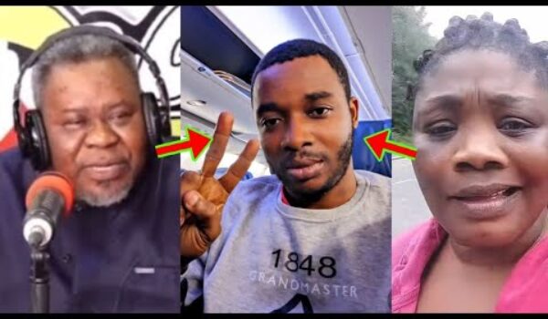 Maa Linda And Twene Jonas Are In Ghana To Vote As Twene Jonas Storm Angel FM And Praises Dr K Oteng