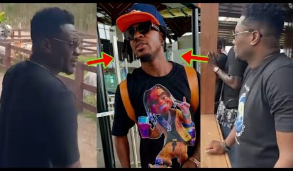 See How Frank Naro Has Makes Asamoah Gyan Angry, Frank Naro Agye Naniso