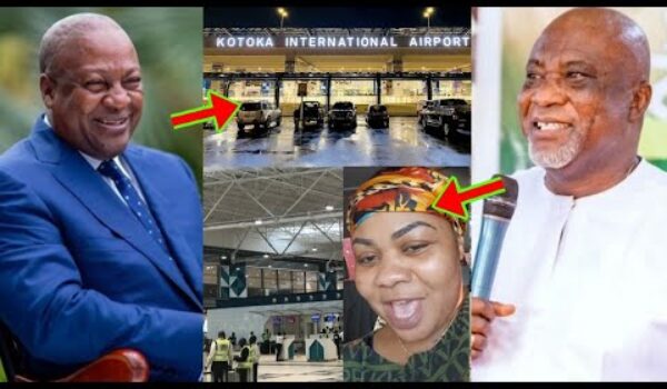 Confirmed! Empress Gifty Celebrates As Mahama Handles Over Airport To Hopeson Adorye