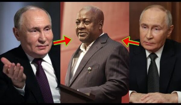 See Russian President Vladimir Putin’s Congratulatory Message To John Mahama