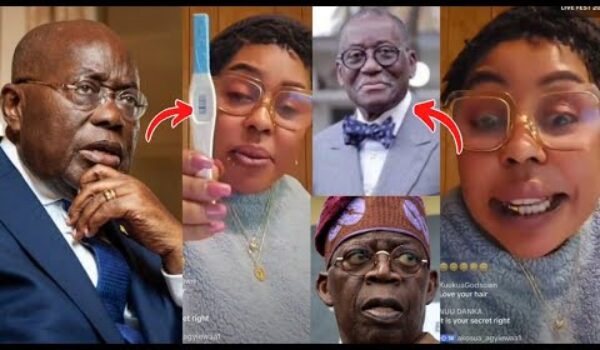 I’m Pregnant But I Won’t Give Birth For Any Uséléss Man; Afia Schwar Exposes Nana Addo’s Brother