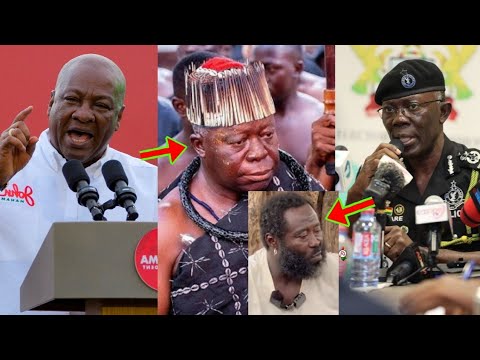 Read more about the article Techiman Incident: See What IGP Is Boldly Telling Otumfuo As Mahama Confesses