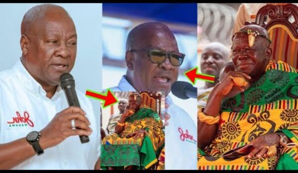 What A Respect; President Elect John Mahama Sends A Direct Message To Otumfuo Concerning His Victory