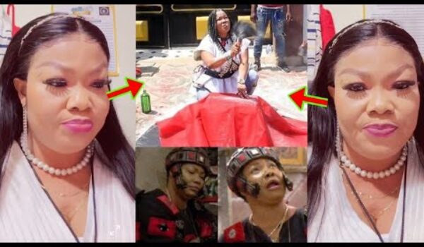 2025 Sika Gari Is Back As Agradaa Returns To Her Shrine, See How She Has Started