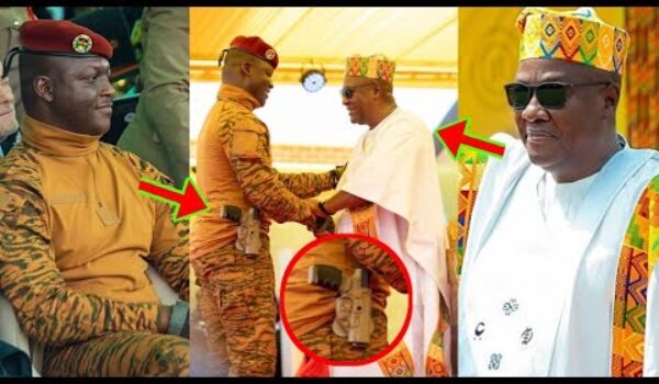 Why Prz Ibrahim Traore Went To Greet Prz Mahama With Gun While He’s Known For Cøup,Ghanaians Reacted