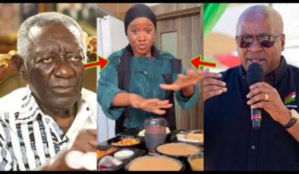 Mahama To Give Money To Kufour House Girl Else… See What Is Going On As Ghanaians Shøcked