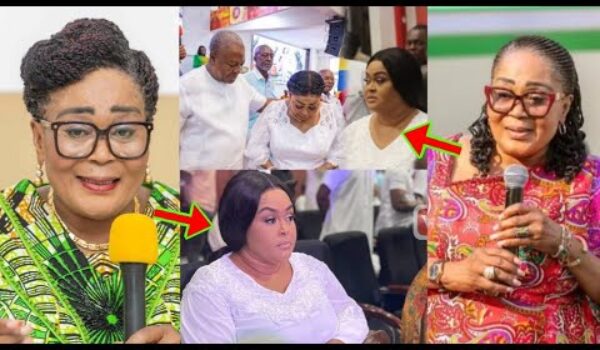 Apicki Ama Vivian Jill In NDC, See How First Lady Lordina Mahama Is Getting Her Closer To Prz Mahama