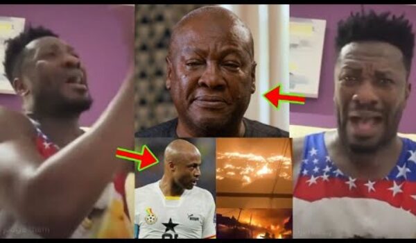 No Sense! Asamoah Gyan Bl@sts Mahama Over 24 Hour Economy As He Accuses Him Of Burning Kantamanto