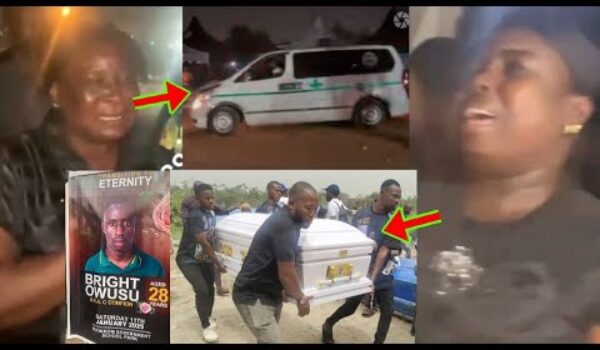 Arrival Of C Confion’s Body For Burial, Confusion Erupts As Family Members Can’t Control Themselves