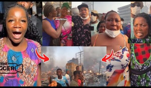 Kantamanto F!re: Victims Tearfully Speaks, Accuses NDC That They Intentionally Sets Fir£ In It