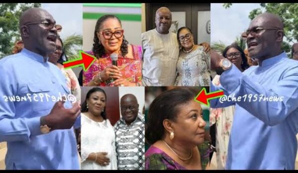 Learn From Mahama’s Wife! Kennedy Kennedy Praises Lordina Mahama As Ghanaians Fires Mrs Rebecca