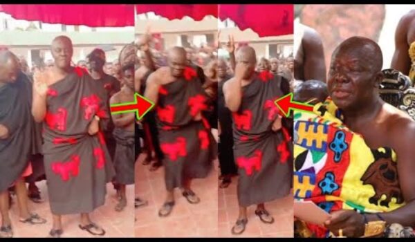 Very Funny! Dormaahene Nana Agyemang Badu Unveils New Hilarious Dancing Skills