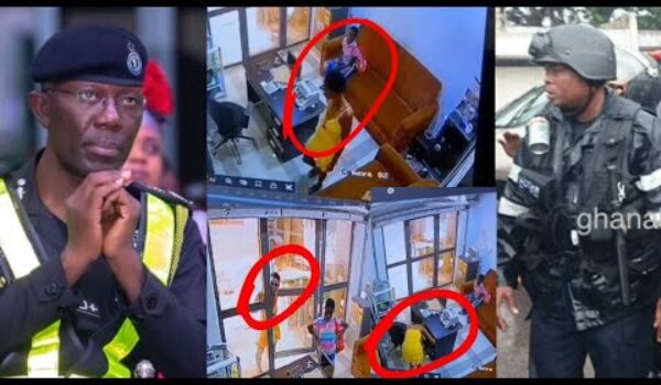 CCTV Footage Of How 2 Little Girls Breaks Into Gold Shop And Steals 400 Million+Gold At Twifo Praso