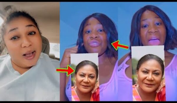 Woyare, Usel£ss Wøman, Your Husband Is A Monkey; Lady Goes Hard On First Lady Mrs Rebecca Akufo Addo