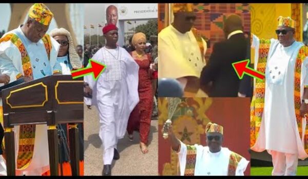 What Mahama Told Nana Addo At His Face As He Officially Swears In Shøcks Everyone