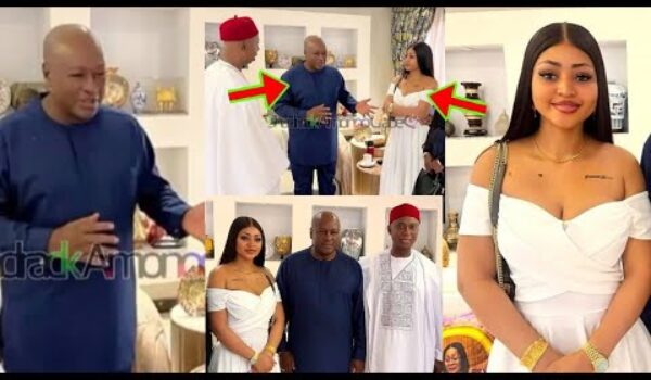 Go And Sit Down Your Fathers Are Talking, Regina Daniels Told, See Her Husband Reaction, Ei Mahama