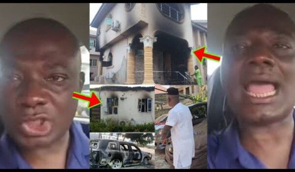 Appiah Stadium House And Cars Set On F¡re By NPP Thúgs, Appiah Stadium Reacted