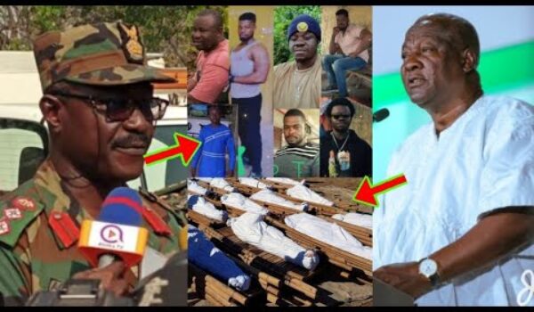 Obuasi Incident: Angry Prz Mahama Breaks Silence As Ghana Armed Forces Defends Their Action