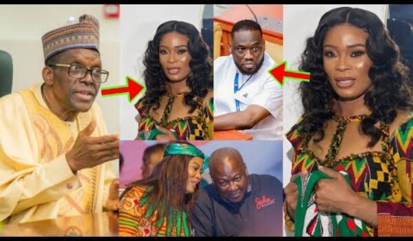 Ayɛka wɔ parliament, Keche’s Wife Joana Gyan Agye N’aniso As OK Frimpong Expresses Himself