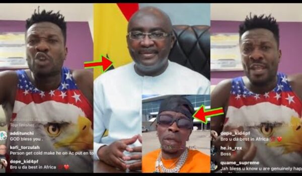 NPPfuo Abu Me Kwasia, Asamoah Gyan Crazily Fires As He Dragged Shatta Wale In It