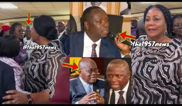 First Lady Fights In Parliament, Snubbed SP Alban Bagbin Confronted MP For Disrespecting Nana Addo