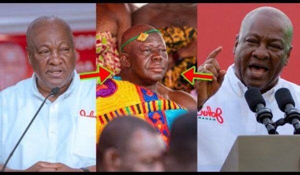 Nønsense! Otumfuo You’re Hypocrite, You Were Silent For 8yrs Under Nana Addo, Angry Mahama Speaks