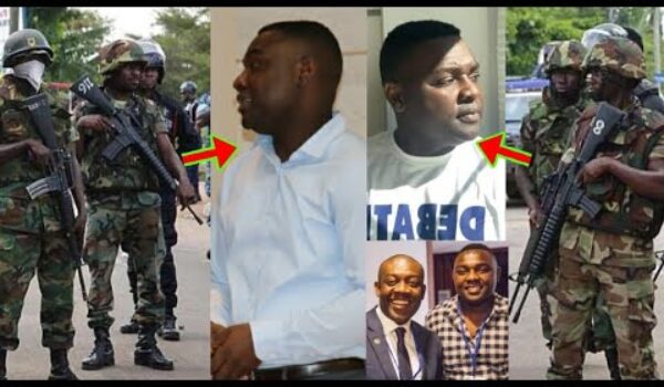 Breaking News: Kevin Taylor Landed In Ghana, See How Military Men Are Chasing Him