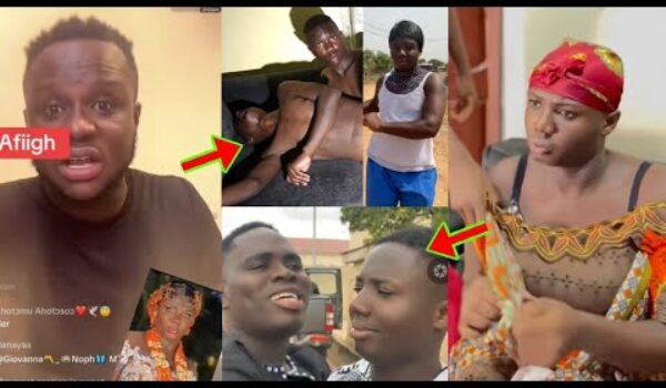 Akonoba Trumutrumu Video: Popular Ghanaian Cross Dresser, Akonoba Involved In Ga¥ Scandal